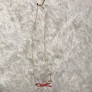 Kate spade bow necklace